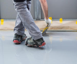 concrete stamped installation