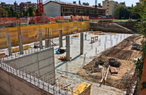commercial foundation construction