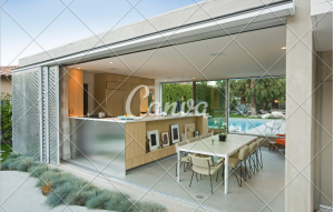 outdoor kitchen