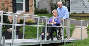safe and accessible handicap ramp