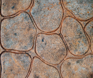 exploring unique concrete stamped installation