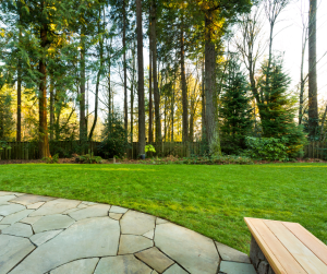 enhance your patio with concrete stamped installation