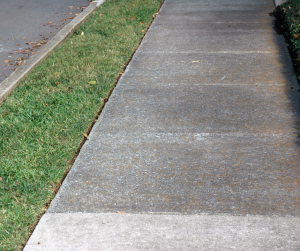 elevate your property with concrete sidewalk